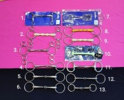 Wędzidło pojedynczo łamane pełne zwykłe - 15 cm / 19 mm (#5)