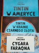TINTIN W krainie czarnego złota + W Ameryce + Cygara faraona