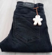 & Stradivarius  damskie skinny low waist ,rozm. 36 , czarne