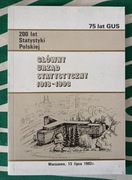 Główny Urząd Statystyczny 1918-1993 historia 75 lat GUS Warszawa 