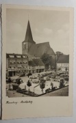 DRAWSKO POMORSKIE Dramburg rynek bazar targ wyraźna hotel 1939