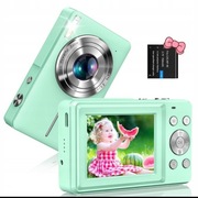 APARAT CYFROWY HD 1080P 44MP 16-KROTNY ZOOM PRZENOŚNY DLA DZIECI + GRATIS