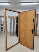 Góralski styl  FOLK - pełne drzwi grube na 75mm  SOLIDNE NA LATA od ZBYDREW