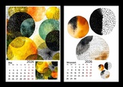 Kalendarz 2026 Abstrakcja 13x18 cm