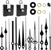 2 mechanizmy zegara ściennego + WSKAZÓWKI