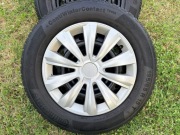 Koła zimowe Toyota Auris 195/65 R15 Continental TS850+felgi stalowe+kołpaki