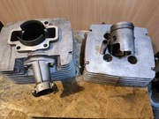 Cylinder , głowica , tłok  MZ Etz 250