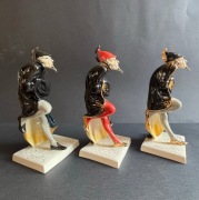 3 figurki porcelanowe -Mefisto