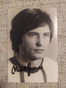 Marian Ostafiński autograf Ruch Chorzów 