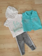 Nowy komplet dla dziewczynki rozm. 90