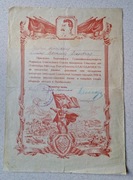 Wdzięczność Stalina za zdobycie miasta Rygi