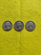 Washington Quarter 1952 Mennica (P,D,S)