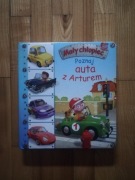 książka "Poznaj auta z Arturem" Nathalie Belinaeu 