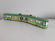 Model kartonowy zabawka pociąg miejski tramwaj Tatra  RT6N1 MPK Poznań