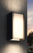 Klosz  PHILIPS LAMPA elewacyjna kinkiet LED e27 BRIDGE obudowa plastik