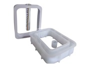 Foremka silikonowa do żywicy,  gipsu, cementu, mydełka,  świeczki 