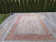 Piękny Indyjski ręcznie tkany wełniany dywan Herati 250x350cm 