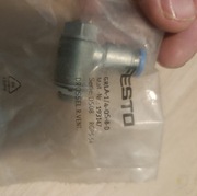 FESTO GLA-1/4-QS-8-D zawór dławiący pneumatyczny NOWY 5 szt