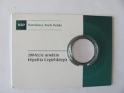 Numizmatyka blister na monetę polską 10 zł