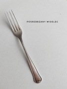 Posrebrzany widelec stary