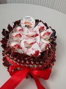 Tort Słodki Prezent Box Dzień babci i dziadka 