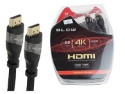 Kabel Blow HDMI 2.0 1.5m czarny 4K UHD 18Gb/s pleciony