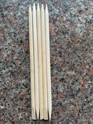 Patyczki drewniane do skórek 10 szt.