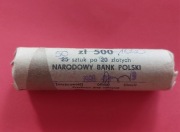 Rolka bankowa 50 szt monet po 20 zł 1990 r. = 1000 PLN