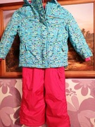 Kombinezon zimowy narciarski dziewczęcy roz 98