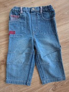 Spodenki dziecięce jeans C&A rozm.80