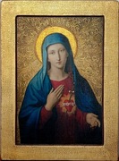 Najświętsze Serce Maryi Ikona, PREZENT Ślub, Chrzest, Komunia