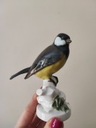 Figurka porcelana ptak sikorka Rosenthal 