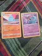 Karty Pokemon TCG McDonald Quagsire 007 i Dragapult 006 zestaw