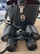 Lornetka MARINE 8x30 – vintage, metalowa, futerał