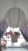 Lampa dla dzieci balon świnki 3 wisząca 