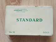 Stara puszka po  Papierosach Standard Gold 1931- 1940 r 