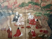 Obrazek Viewing Maple Leavs 24cm x 27cm Japonia Tokyo National Museum
