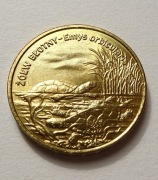 Moneta 2 zł Żółw błotny Emys orbicularis 2002