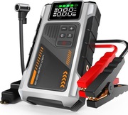 Rozrusznik samochodowy 5 w 1 sprężarką powietrza 150PSI power Bank 12000mAh