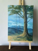 Obraz olejny, ręcznie malowany