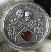 Srebrna moneta 50zł Pamięci Rodziny Ulmów 2024