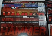 "Metal Hammer"-kpl.rocznik 2008 +3 CD + Bonus 