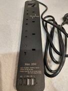 Przedłużacz na wtyczki angielskie 8w1 SE Ukase