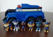 Psi Patrol Grupa Ratunkowa - pojazd i 6 figurek + koc psi patrol 143x95cm