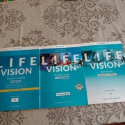 Life vision teachers Guide Student Books Workbook 3 x Nowe książki B1