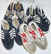 zestaw tenisówek (4x 2 sztuki) z czasów PRL !!! RARYTASY !!!