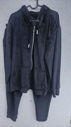 Nowy kompletny dres welurowy Bluza spodnie roz roz 48/50