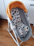 Kinderkraft Nola Leżaczek 5w1 Forest Yellow.Zadbany.Oryginał pudełko.GRATIS