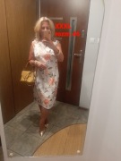 Wizytowo- letnia sukienka Kuźniak Henryk, rozm.46,stan doskonały 