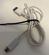 Kabel USB A / MICRO USB B BIAŁY KRÓTKI VETNAM J817C